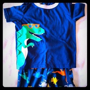 2 pairs toddler boys PJS